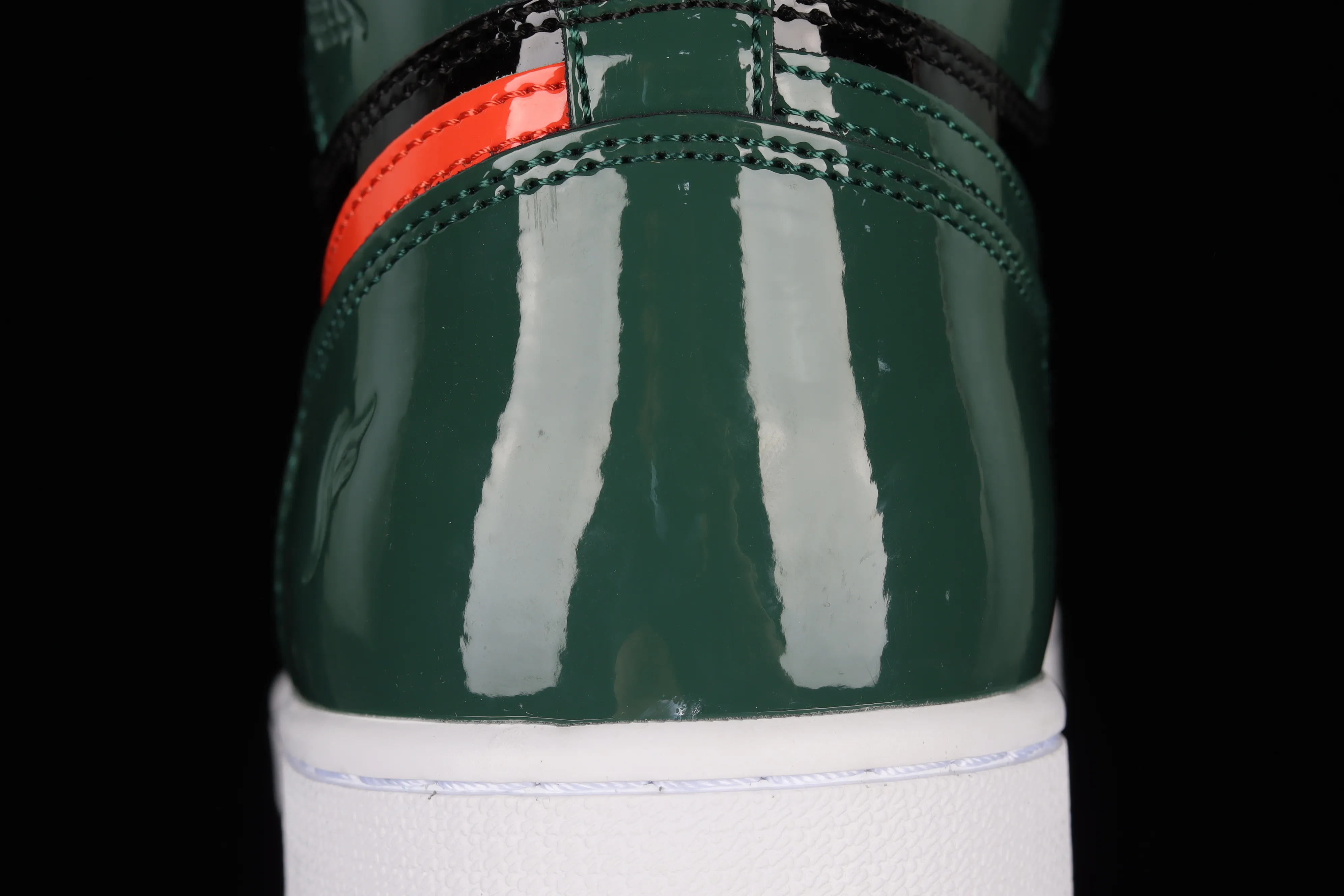 All categories Air Jordan Jordan series basketball shoes Air Jordan 1 High Air Jordan 1 Retro Hi NRG/UN AJ1 Joe 1 Miami patent leather green AV3905-038
